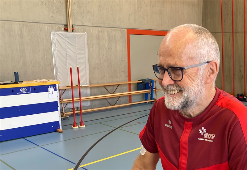 Sport und Emotionen am Kreiskurs 35+,  Abschied von Ressortleiter Ruedi Menzi