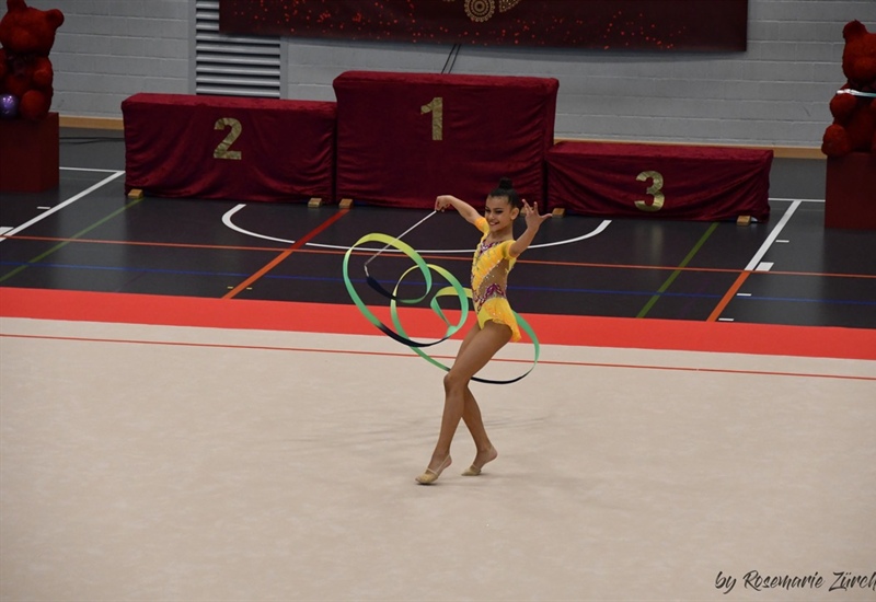 Schweizer Elite der Rhythmischen Gymnastik zu Gast im Grünfeld in Jona