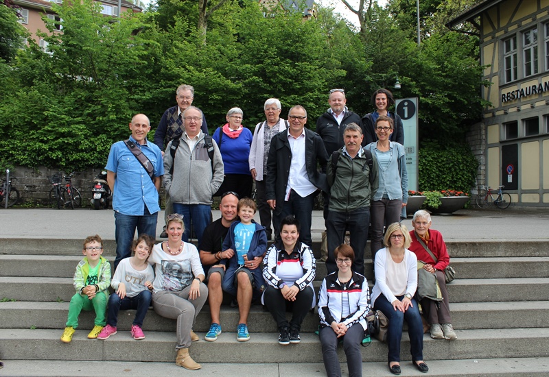 GLTV Ehrenmitglieder an der Kunstturn EM in Bern